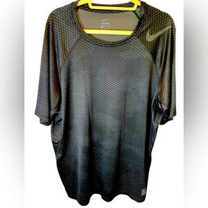 Nike Pro Black Short Sleeve Performance Tee XXL